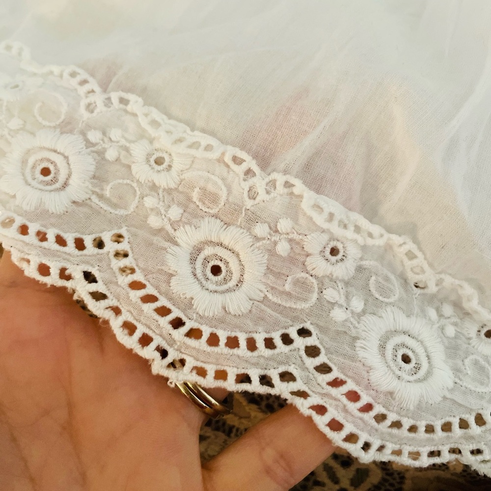 White strapless summer dress - Picture 4 of 6